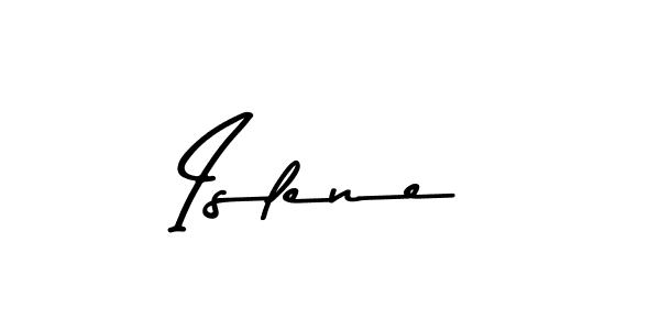 if you are searching for the best signature style for your name Islene. so please give up your signature search. here we have designed multiple signature styles  using Asem Kandis PERSONAL USE. Islene signature style 9 images and pictures png