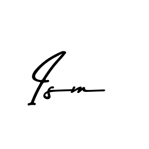 How to make Ism name signature. Use Asem Kandis PERSONAL USE style for creating short signs online. This is the latest handwritten sign. Ism signature style 9 images and pictures png