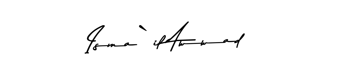 Similarly Asem Kandis PERSONAL USE is the best handwritten signature design. Signature creator online .You can use it as an online autograph creator for name Isma`il Awwad. Isma`il Awwad signature style 9 images and pictures png
