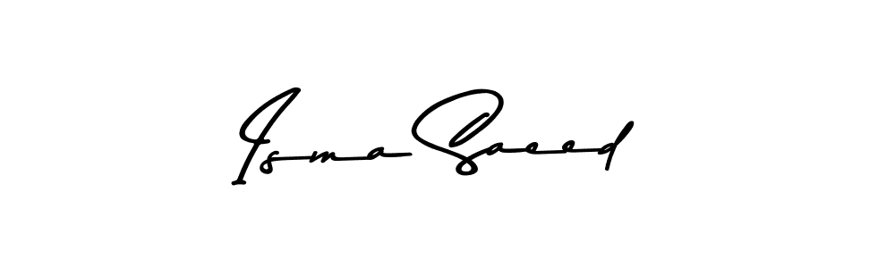 It looks lik you need a new signature style for name Isma Saeed. Design unique handwritten (Asem Kandis PERSONAL USE) signature with our free signature maker in just a few clicks. Isma Saeed signature style 9 images and pictures png