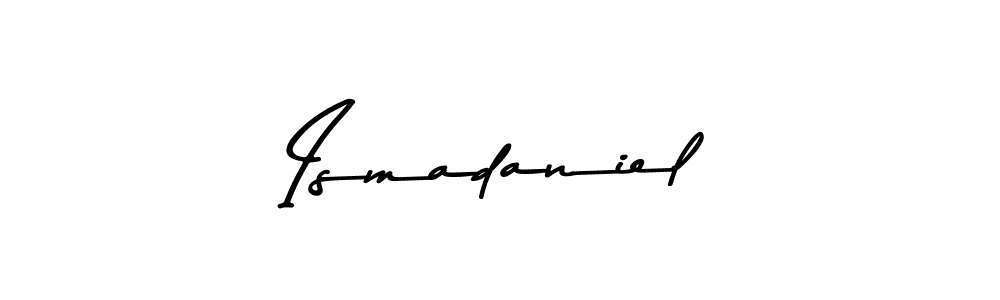 Design your own signature with our free online signature maker. With this signature software, you can create a handwritten (Asem Kandis PERSONAL USE) signature for name Ismadaniel. Ismadaniel signature style 9 images and pictures png
