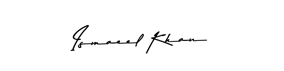 Make a beautiful signature design for name Ismaeel Khan. Use this online signature maker to create a handwritten signature for free. Ismaeel Khan signature style 9 images and pictures png