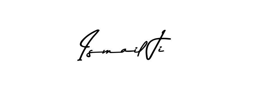 Create a beautiful signature design for name Ismail Ji. With this signature (Asem Kandis PERSONAL USE) fonts, you can make a handwritten signature for free. Ismail Ji signature style 9 images and pictures png