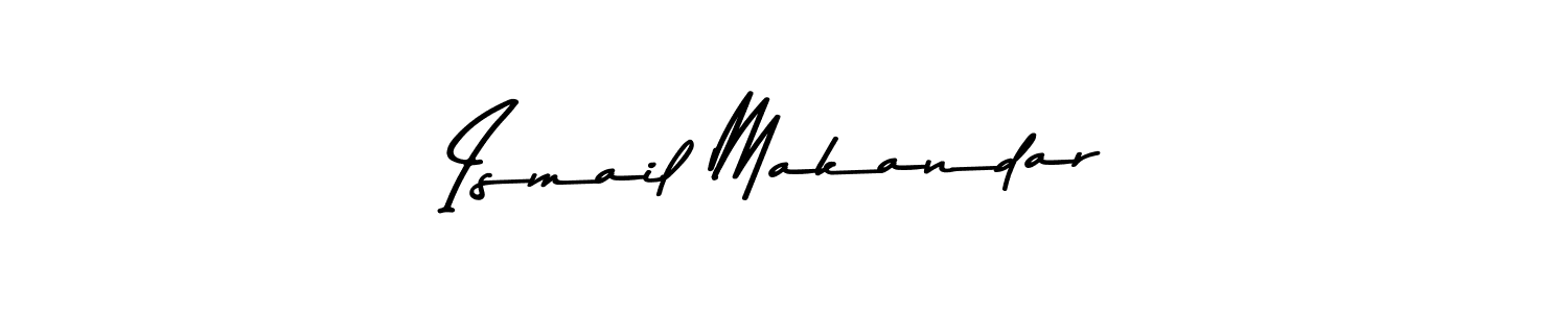 Ismail Makandar stylish signature style. Best Handwritten Sign (Asem Kandis PERSONAL USE) for my name. Handwritten Signature Collection Ideas for my name Ismail Makandar. Ismail Makandar signature style 9 images and pictures png