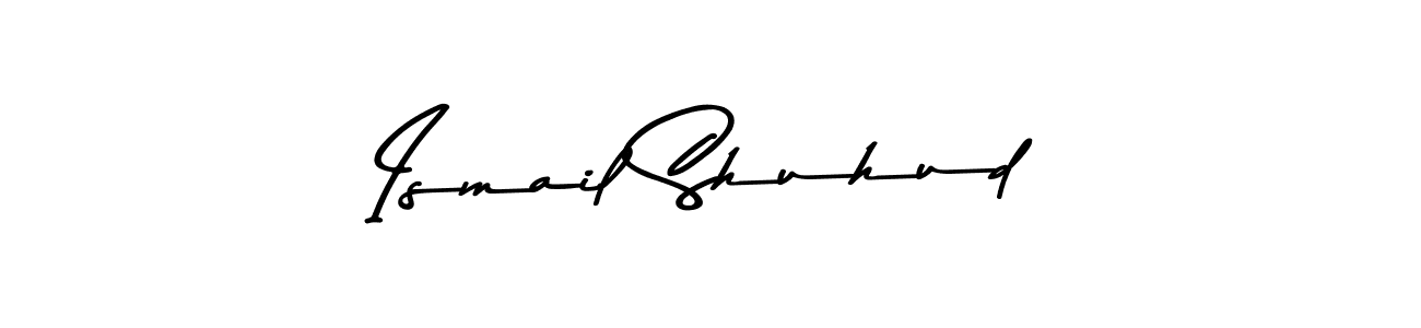 Design your own signature with our free online signature maker. With this signature software, you can create a handwritten (Asem Kandis PERSONAL USE) signature for name Ismail Shuhud. Ismail Shuhud signature style 9 images and pictures png