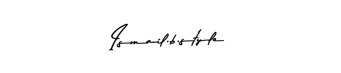 Use a signature maker to create a handwritten signature online. With this signature software, you can design (Asem Kandis PERSONAL USE) your own signature for name Ismail.b.style. Ismail.b.style signature style 9 images and pictures png