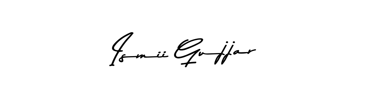 Ismii Gujjar stylish signature style. Best Handwritten Sign (Asem Kandis PERSONAL USE) for my name. Handwritten Signature Collection Ideas for my name Ismii Gujjar. Ismii Gujjar signature style 9 images and pictures png