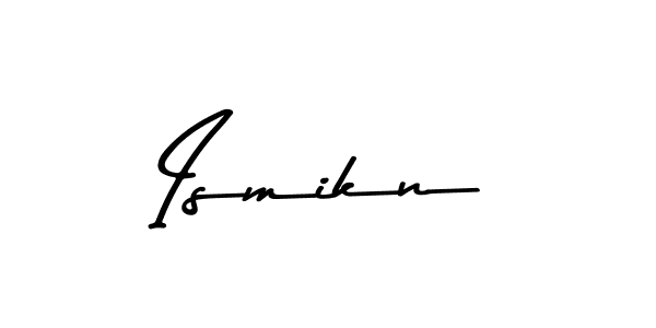 Use a signature maker to create a handwritten signature online. With this signature software, you can design (Asem Kandis PERSONAL USE) your own signature for name Ismikn. Ismikn signature style 9 images and pictures png
