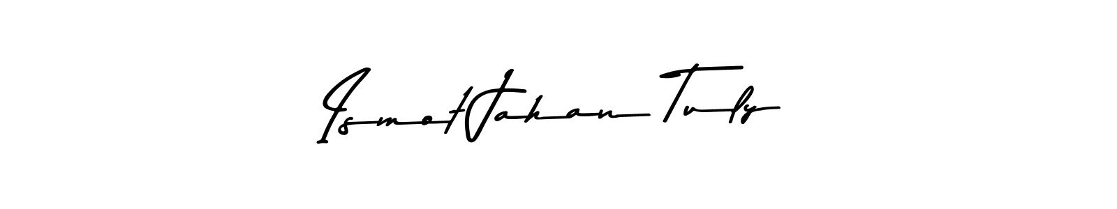Here are the top 10 professional signature styles for the name Ismot Jahan Tuly. These are the best autograph styles you can use for your name. Ismot Jahan Tuly signature style 9 images and pictures png