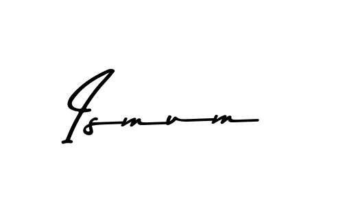 Similarly Asem Kandis PERSONAL USE is the best handwritten signature design. Signature creator online .You can use it as an online autograph creator for name Ismum. Ismum signature style 9 images and pictures png