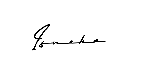 You should practise on your own different ways (Asem Kandis PERSONAL USE) to write your name (Isneha) in signature. don't let someone else do it for you. Isneha signature style 9 images and pictures png