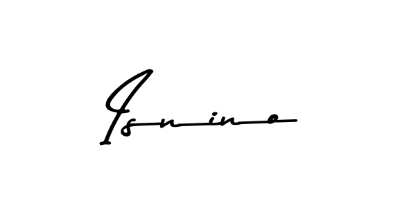 Make a short Isnino signature style. Manage your documents anywhere anytime using Asem Kandis PERSONAL USE. Create and add eSignatures, submit forms, share and send files easily. Isnino signature style 9 images and pictures png