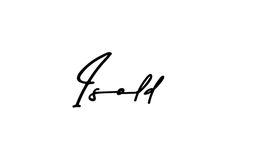 This is the best signature style for the Isold name. Also you like these signature font (Asem Kandis PERSONAL USE). Mix name signature. Isold signature style 9 images and pictures png