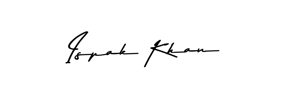 if you are searching for the best signature style for your name Ispak Khan. so please give up your signature search. here we have designed multiple signature styles  using Asem Kandis PERSONAL USE. Ispak Khan signature style 9 images and pictures png
