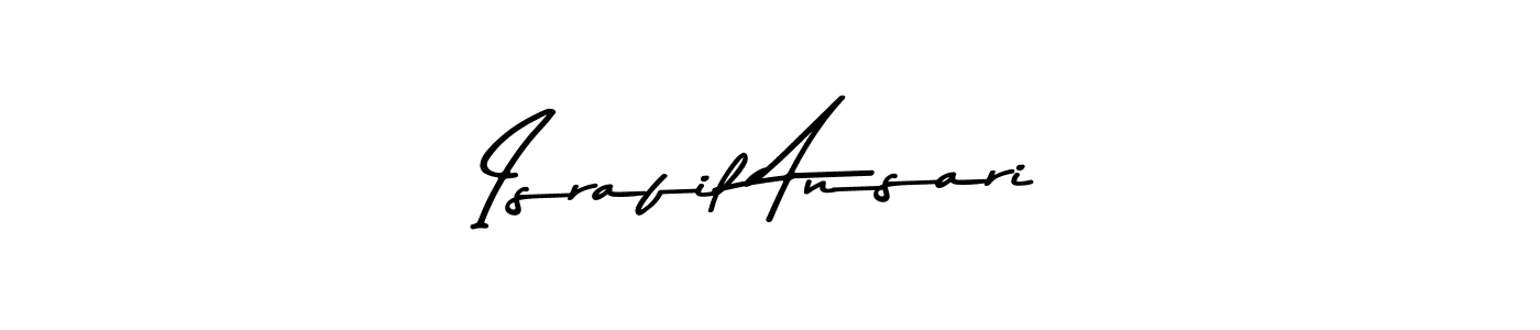 Similarly Asem Kandis PERSONAL USE is the best handwritten signature design. Signature creator online .You can use it as an online autograph creator for name Israfil Ansari. Israfil Ansari signature style 9 images and pictures png