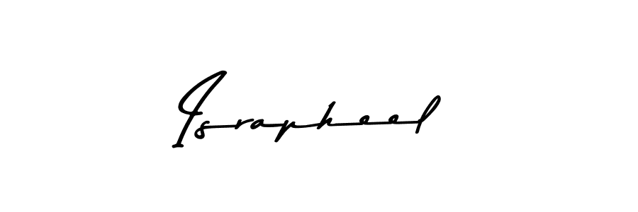 Here are the top 10 professional signature styles for the name Israpheel. These are the best autograph styles you can use for your name. Israpheel signature style 9 images and pictures png