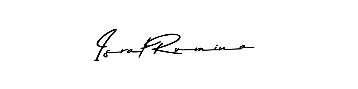 Similarly Asem Kandis PERSONAL USE is the best handwritten signature design. Signature creator online .You can use it as an online autograph creator for name Israt Rumina. Israt Rumina signature style 9 images and pictures png