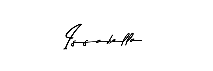 How to make Issabella name signature. Use Asem Kandis PERSONAL USE style for creating short signs online. This is the latest handwritten sign. Issabella signature style 9 images and pictures png