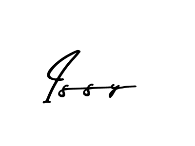 Create a beautiful signature design for name Issy. With this signature (Asem Kandis PERSONAL USE) fonts, you can make a handwritten signature for free. Issy signature style 9 images and pictures png