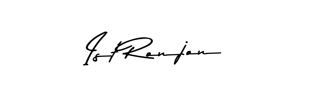 It looks lik you need a new signature style for name Ist Ronjon. Design unique handwritten (Asem Kandis PERSONAL USE) signature with our free signature maker in just a few clicks. Ist Ronjon signature style 9 images and pictures png
