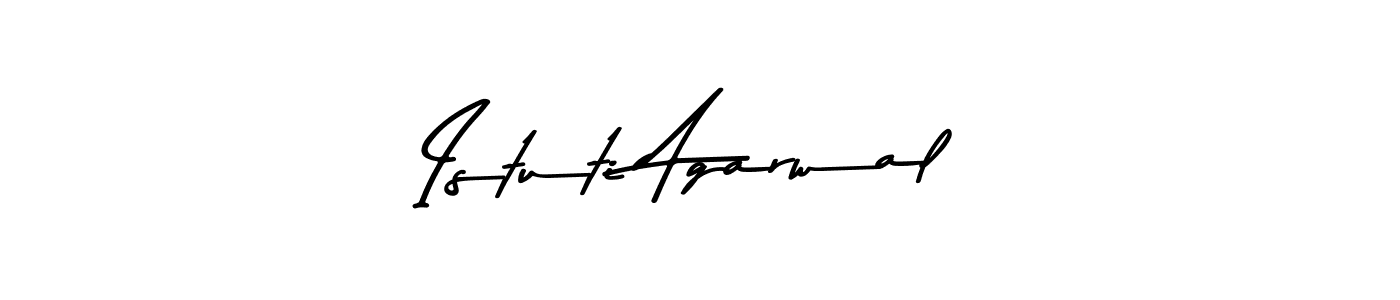 Here are the top 10 professional signature styles for the name Istuti Agarwal. These are the best autograph styles you can use for your name. Istuti Agarwal signature style 9 images and pictures png