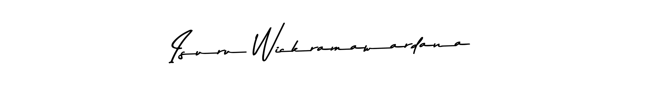 Asem Kandis PERSONAL USE is a professional signature style that is perfect for those who want to add a touch of class to their signature. It is also a great choice for those who want to make their signature more unique. Get Isuru Wickramawardana name to fancy signature for free. Isuru Wickramawardana signature style 9 images and pictures png