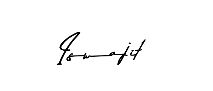 Iswajit stylish signature style. Best Handwritten Sign (Asem Kandis PERSONAL USE) for my name. Handwritten Signature Collection Ideas for my name Iswajit. Iswajit signature style 9 images and pictures png