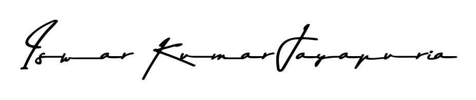 Express your personality with a custom Iswar Kumar Jayapuria signature crafted with Asem Kandis PERSONAL USE typography. Free transparent PNG download available. Iswar Kumar Jayapuria signature style 9 images and pictures png