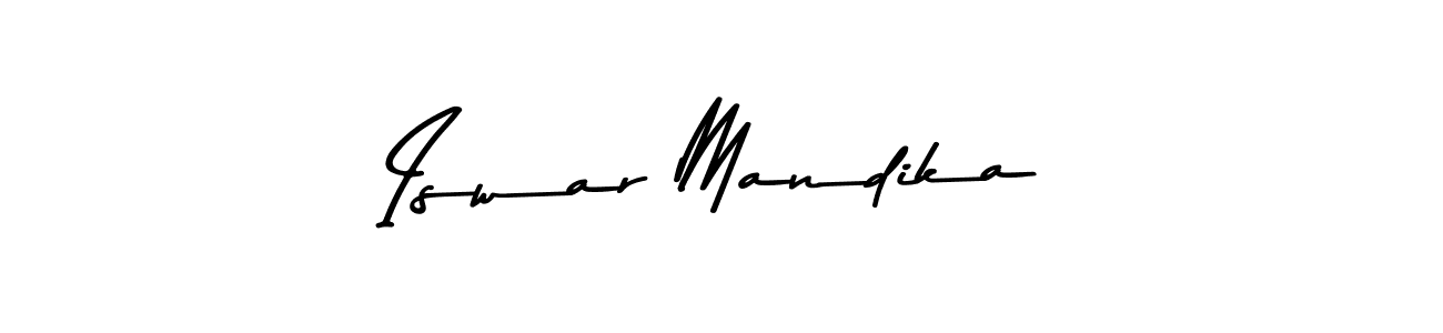 How to Draw Iswar Mandika signature style? Asem Kandis PERSONAL USE is a latest design signature styles for name Iswar Mandika. Iswar Mandika signature style 9 images and pictures png