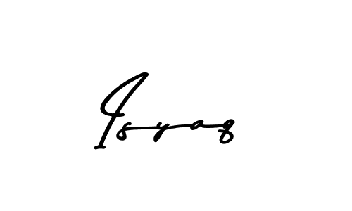 You can use this online signature creator to create a handwritten signature for the name Isyaq. This is the best online autograph maker. Isyaq signature style 9 images and pictures png