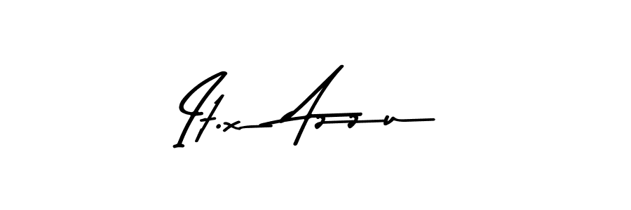 Use a signature maker to create a handwritten signature online. With this signature software, you can design (Asem Kandis PERSONAL USE) your own signature for name It.x Azzu. It.x Azzu signature style 9 images and pictures png