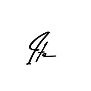 How to make Ite signature? Asem Kandis PERSONAL USE is a professional autograph style. Create handwritten signature for Ite name. Ite signature style 9 images and pictures png