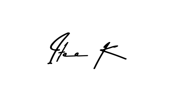 This is the best signature style for the Itee K name. Also you like these signature font (Asem Kandis PERSONAL USE). Mix name signature. Itee K signature style 9 images and pictures png