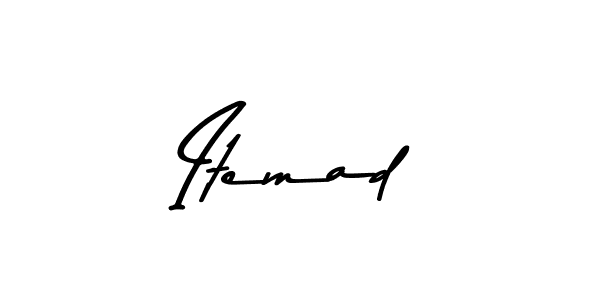 Itemad stylish signature style. Best Handwritten Sign (Asem Kandis PERSONAL USE) for my name. Handwritten Signature Collection Ideas for my name Itemad. Itemad signature style 9 images and pictures png