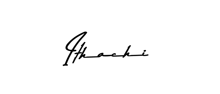 Create a beautiful signature design for name Ithachi. With this signature (Asem Kandis PERSONAL USE) fonts, you can make a handwritten signature for free. Ithachi signature style 9 images and pictures png