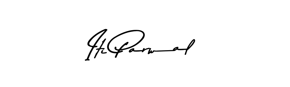 Use a signature maker to create a handwritten signature online. With this signature software, you can design (Asem Kandis PERSONAL USE) your own signature for name Iti Parwal. Iti Parwal signature style 9 images and pictures png