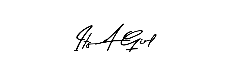 Asem Kandis PERSONAL USE is a professional signature style that is perfect for those who want to add a touch of class to their signature. It is also a great choice for those who want to make their signature more unique. Get Its A Girl name to fancy signature for free. Its A Girl signature style 9 images and pictures png