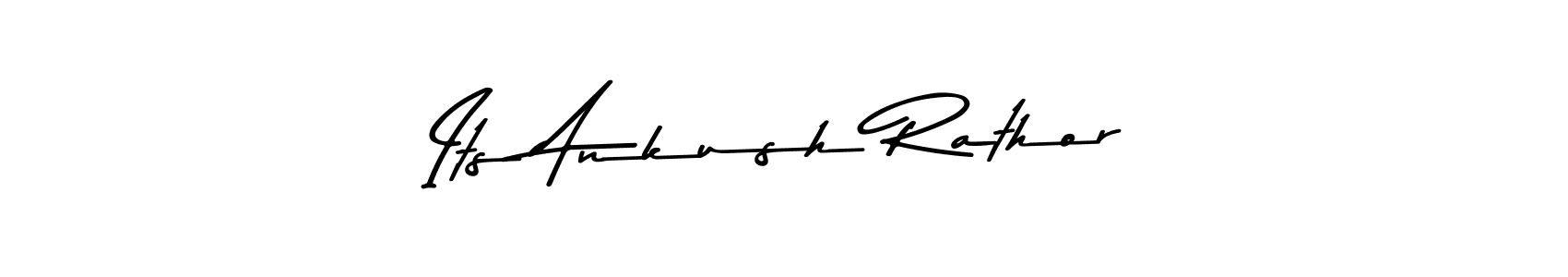 The best way (Asem Kandis PERSONAL USE) to make a short signature is to pick only two or three words in your name. The name Its Ankush Rathor include a total of six letters. For converting this name. Its Ankush Rathor signature style 9 images and pictures png