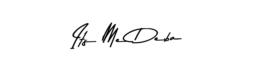 Create a beautiful signature design for name Its Me Deba. With this signature (Asem Kandis PERSONAL USE) fonts, you can make a handwritten signature for free. Its Me Deba signature style 9 images and pictures png