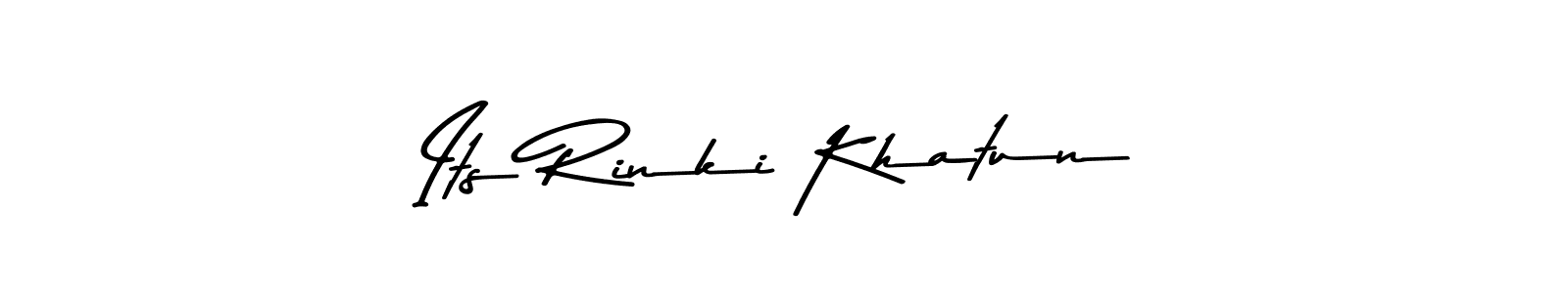 It looks lik you need a new signature style for name Its Rinki Khatun. Design unique handwritten (Asem Kandis PERSONAL USE) signature with our free signature maker in just a few clicks. Its Rinki Khatun signature style 9 images and pictures png