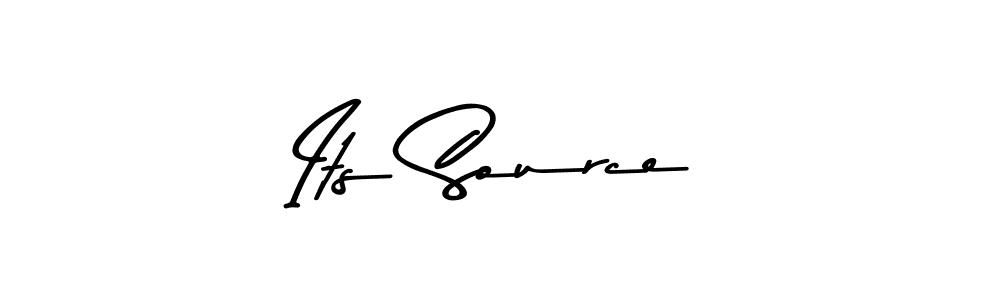 Make a beautiful signature design for name Its Source. With this signature (Asem Kandis PERSONAL USE) style, you can create a handwritten signature for free. Its Source signature style 9 images and pictures png