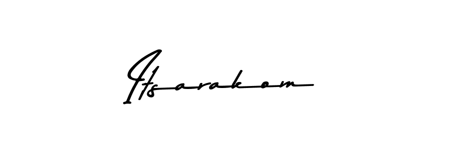 Use a signature maker to create a handwritten signature online. With this signature software, you can design (Asem Kandis PERSONAL USE) your own signature for name Itsarakom. Itsarakom signature style 9 images and pictures png
