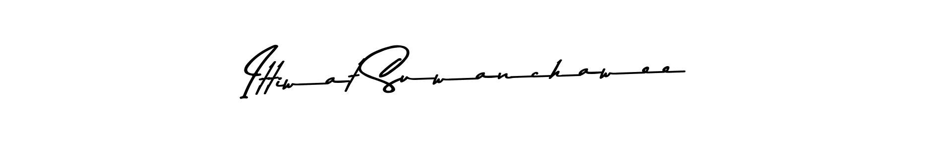 You should practise on your own different ways (Asem Kandis PERSONAL USE) to write your name (Ittiwat Suwanchawee) in signature. don't let someone else do it for you. Ittiwat Suwanchawee signature style 9 images and pictures png