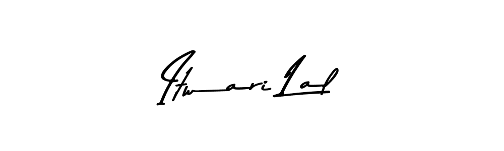 The best way (Asem Kandis PERSONAL USE) to make a short signature is to pick only two or three words in your name. The name Itwari Lal include a total of six letters. For converting this name. Itwari Lal signature style 9 images and pictures png