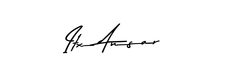 How to make Itx Ansar signature? Asem Kandis PERSONAL USE is a professional autograph style. Create handwritten signature for Itx Ansar name. Itx Ansar signature style 9 images and pictures png