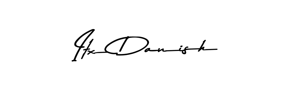 Design your own signature with our free online signature maker. With this signature software, you can create a handwritten (Asem Kandis PERSONAL USE) signature for name Itx Danish. Itx Danish signature style 9 images and pictures png