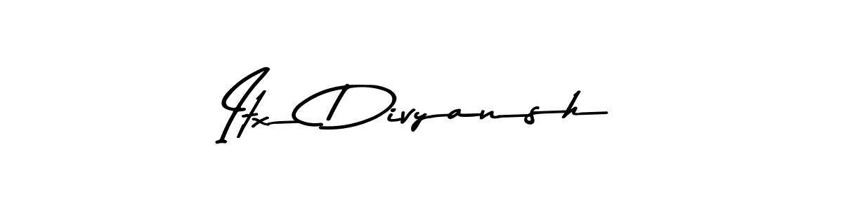 Asem Kandis PERSONAL USE is a professional signature style that is perfect for those who want to add a touch of class to their signature. It is also a great choice for those who want to make their signature more unique. Get Itx Divyansh name to fancy signature for free. Itx Divyansh signature style 9 images and pictures png