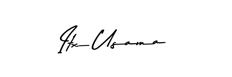 Design your own signature with our free online signature maker. With this signature software, you can create a handwritten (Asem Kandis PERSONAL USE) signature for name Itx Usama. Itx Usama signature style 9 images and pictures png