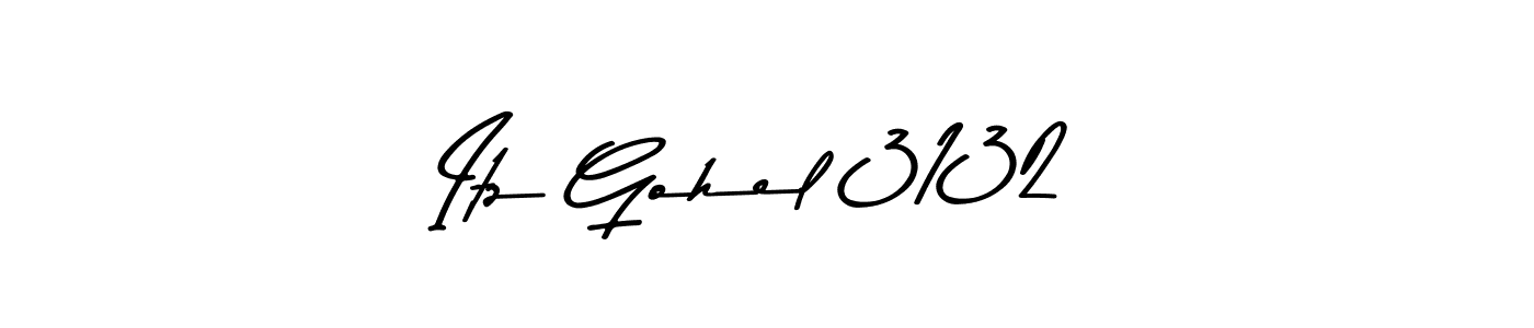 The best way (Asem Kandis PERSONAL USE) to make a short signature is to pick only two or three words in your name. The name Itz Gohel 3132 include a total of six letters. For converting this name. Itz Gohel 3132 signature style 9 images and pictures png