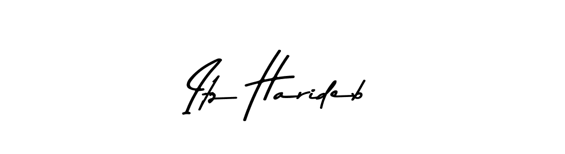 Make a beautiful signature design for name Itz Harideb. With this signature (Asem Kandis PERSONAL USE) style, you can create a handwritten signature for free. Itz Harideb signature style 9 images and pictures png